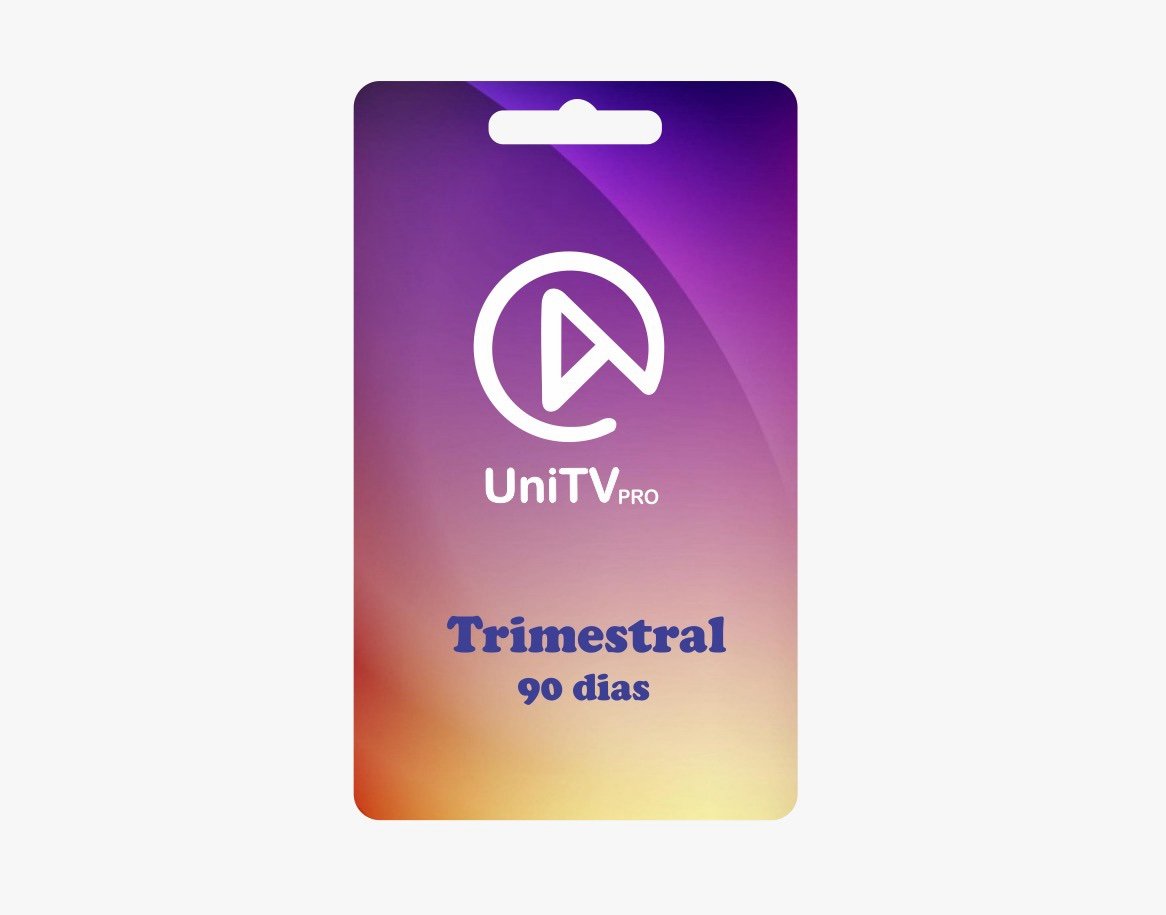 UniTv Pro = 90 dias